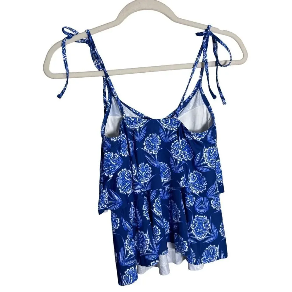 Johnny Was Yao Tankini Top and Bottoms Set Women’s Sz. S